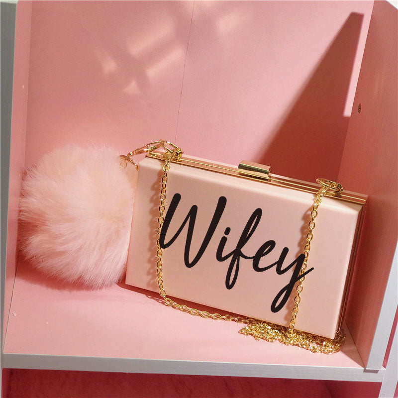 2020 Personalized Acrylic Clutch Monogram Purse Bridesmaid Clutch Bridesmaid Handbag Bridesmaid Bag Custom Mrs Clutch Bride Box